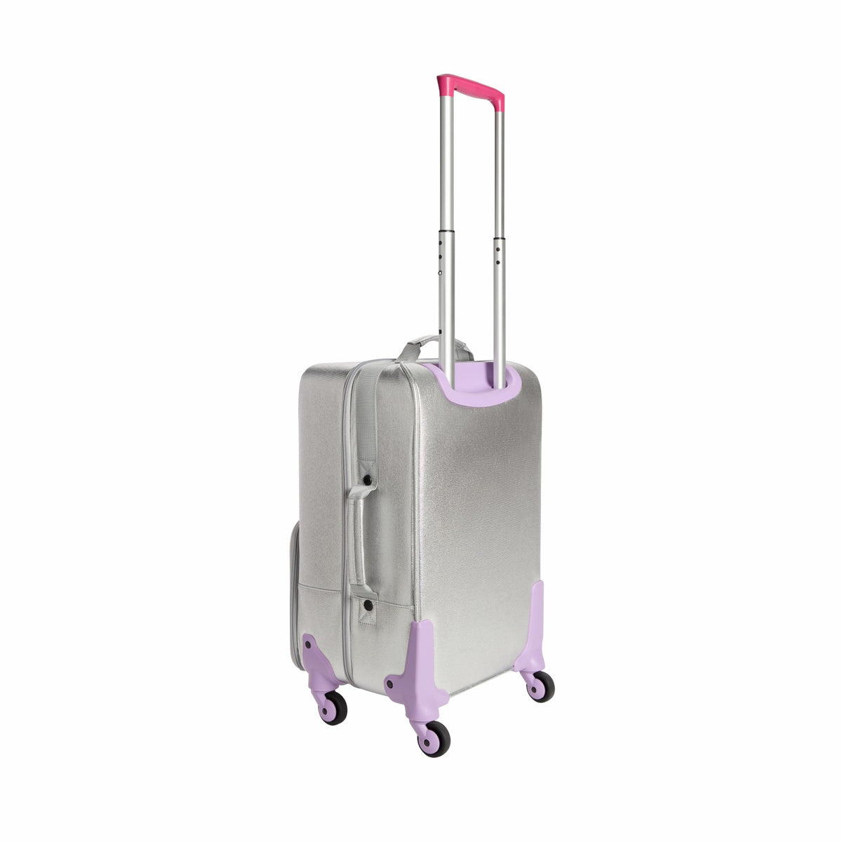 Logan Suitcase Metallic Patchwork Hearts