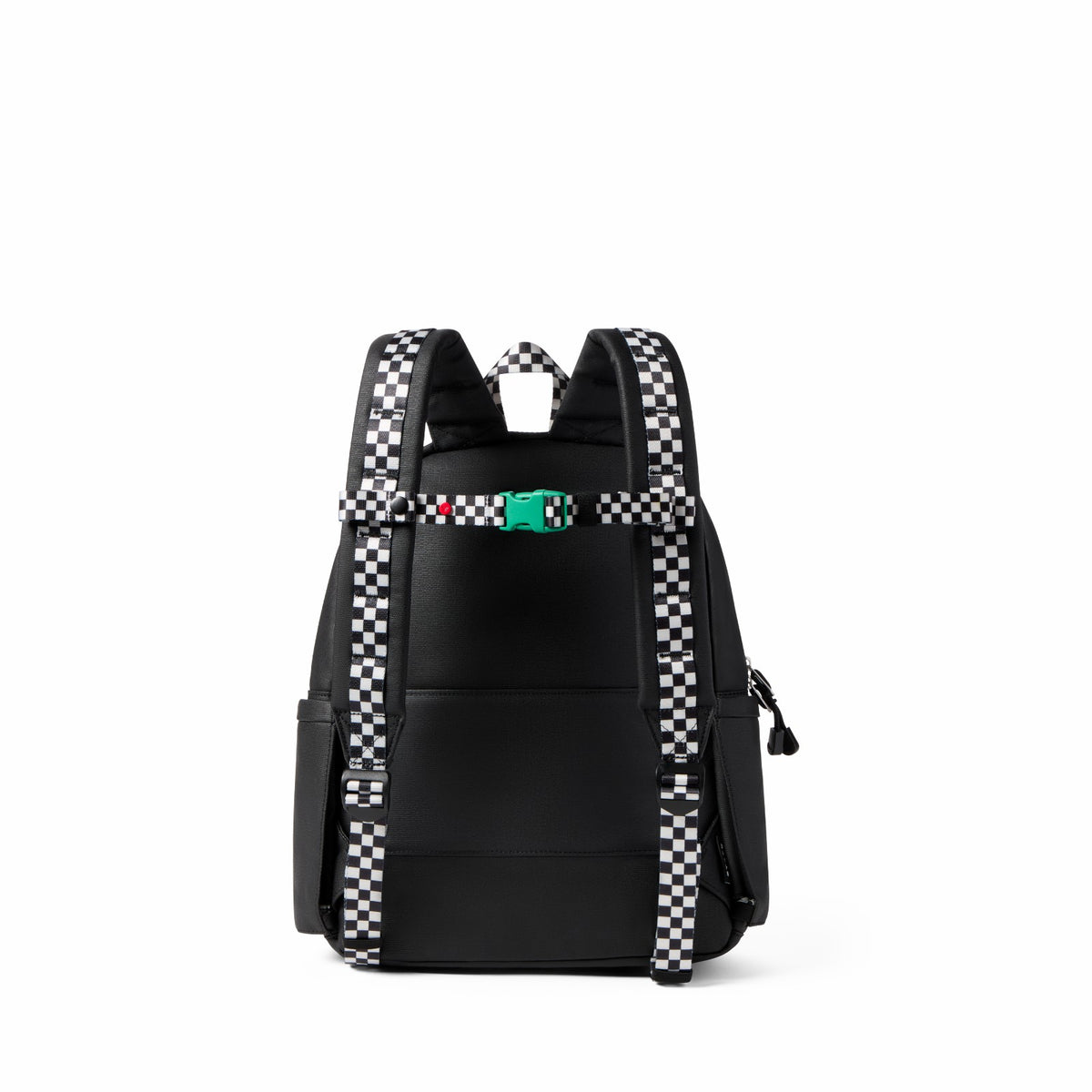 Detachable Chest Strap Checkerboard Green