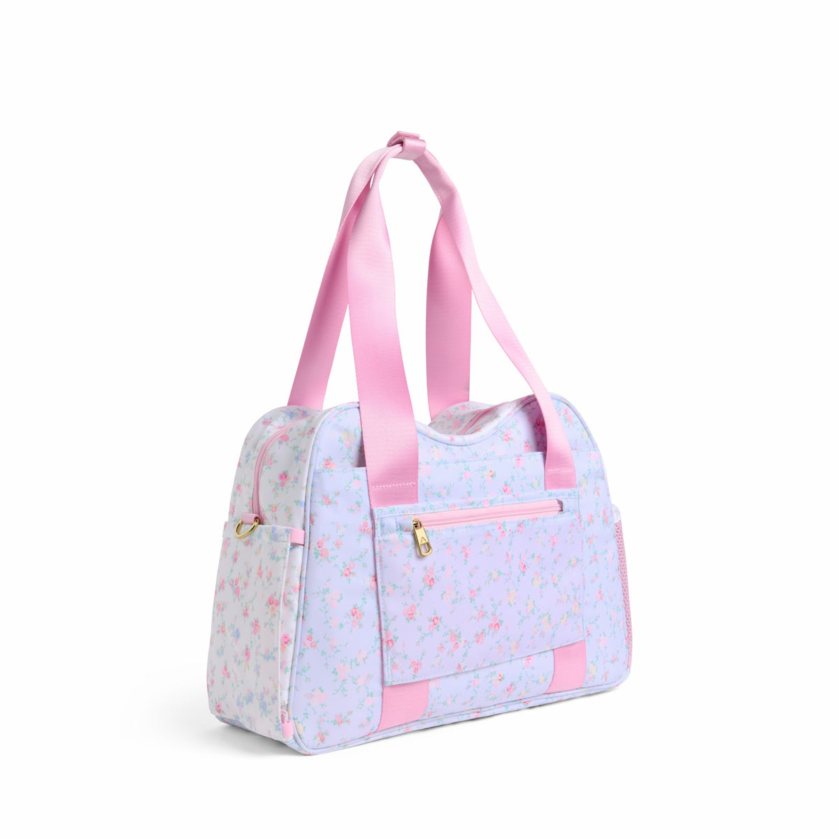 STATE x LoveShackFancy Bella Diaper Tote Confetti Bloom / Wildflower Blue