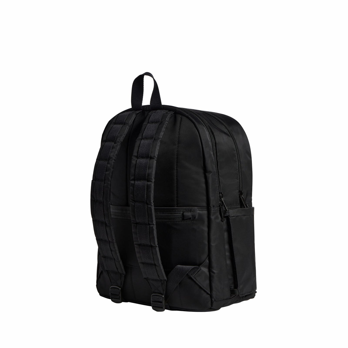 Evan's Double Pocket Recycled Nylon Black