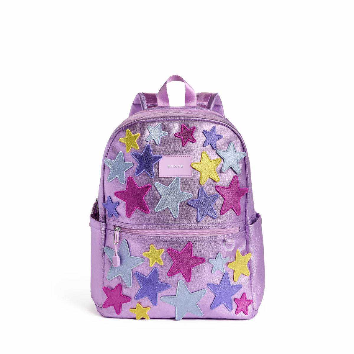 Kane Double Pocket Backpack Metallic 3D Stars