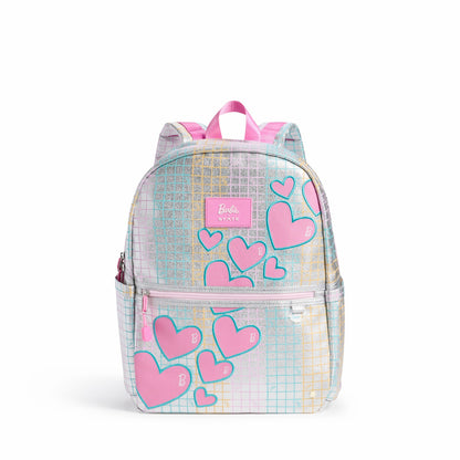 STATE x Barbie™ Kane Backpack Barbie Multi Grid Hearts