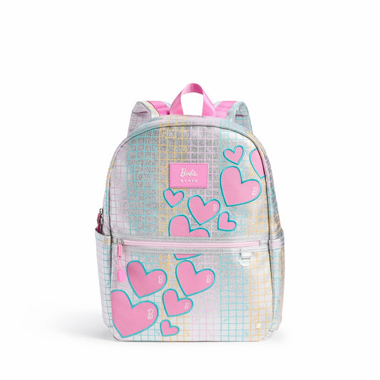 STATE x Barbie™ Kane Backpack Barbie Multi Grid Hearts