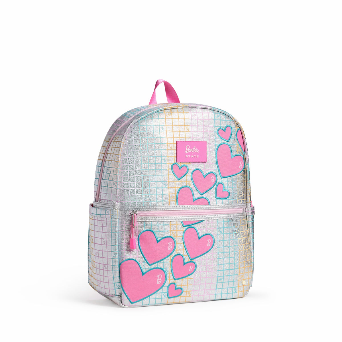 STATE x Barbie™ Kane Backpack Barbie Multi Grid Hearts