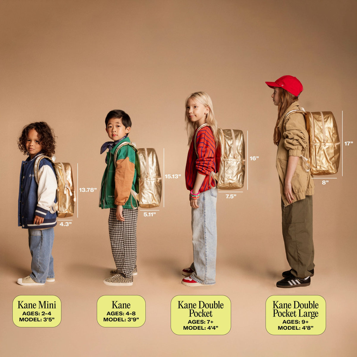 STATE x Barbie Kane Kids Backpack Barbie Sequin Patchwork