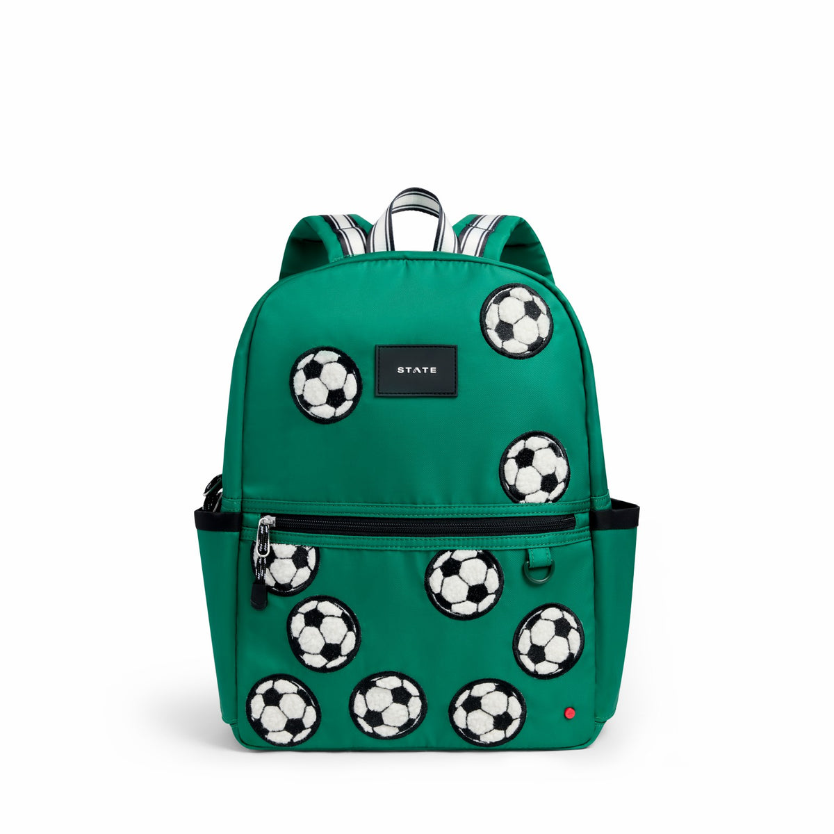 Kane Kids Backpack Nylon Fuzzy Soccer Balls