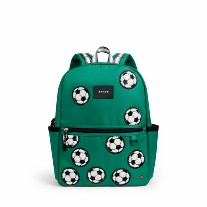 Kane Kids Backpack Nylon Fuzzy Soccer Balls