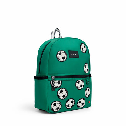 Kane Kids Backpack Nylon Fuzzy Soccer Balls