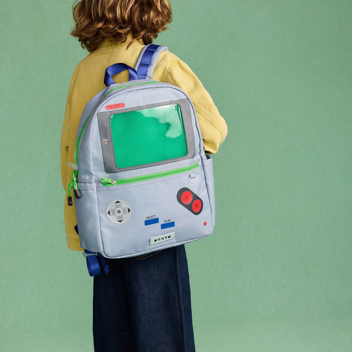 Kane Kids Travel Backpack Recycled Polycanvas Videogame