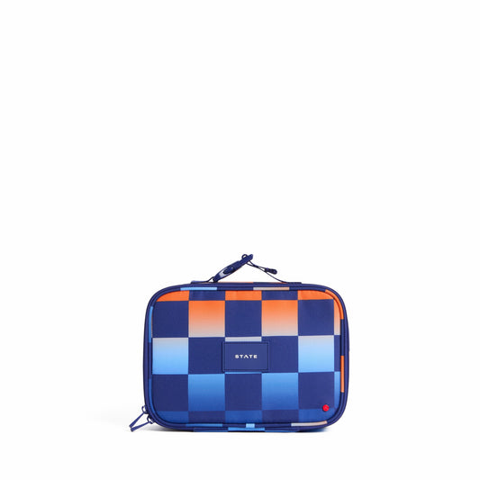 Rodgers Lunch Box Recycled Poly Canvas Gradient Checkerboard