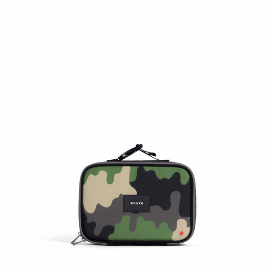 Rodgers Lunch Box Recycled Polyester Canvas Camo Drip