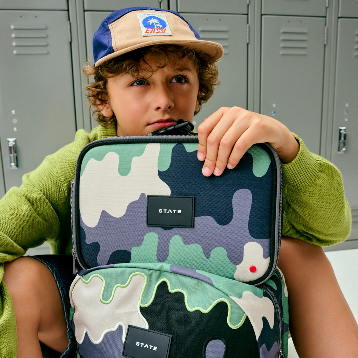 Rodgers Lunch Box Recycled Polyester Canvas Camo Drip