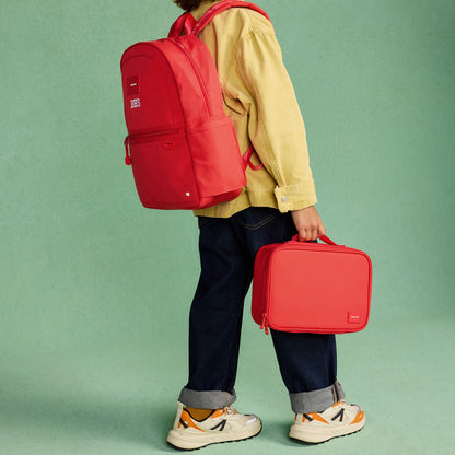 Rodgers Lunch Box Recycled Poly Canvas Red