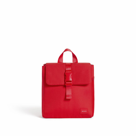 Richmond Lunch Box Recycled Polyester Canvas Red