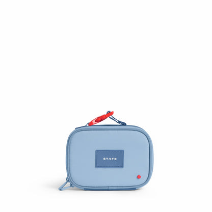 STATE Bags - Mini Rodgers Snack Pack Blue/Light Blue Colorblock