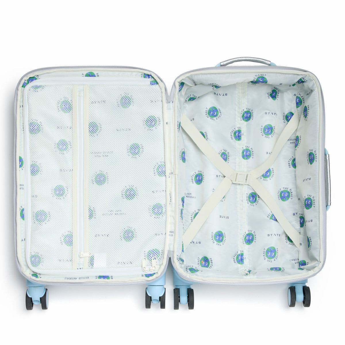 Logan Carry-On Suitcase Metallic Graffiti
