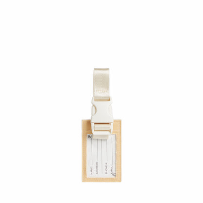 Logan Luggage Tag Metallic Gold