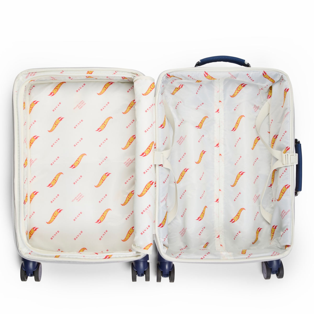 STATE x Hot Wheels™ Logan Carry-On Suitcase Hot Wheels™ Flames