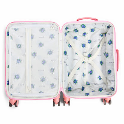 Logan Suitcase Nylon Puffer Sunset