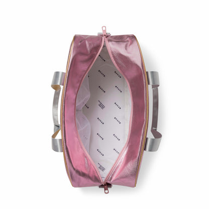 Rockaway Duffle Metallic Pink/Silver