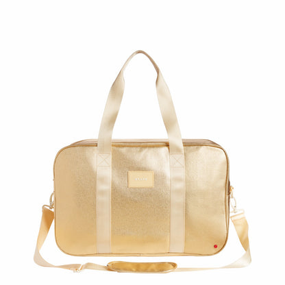Rockaway Duffle Metallic Gold