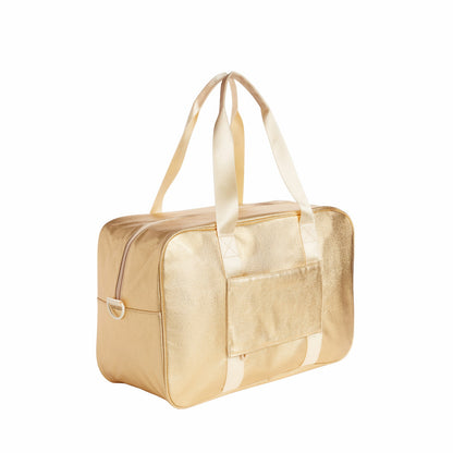 Rockaway Duffle Metallic Gold