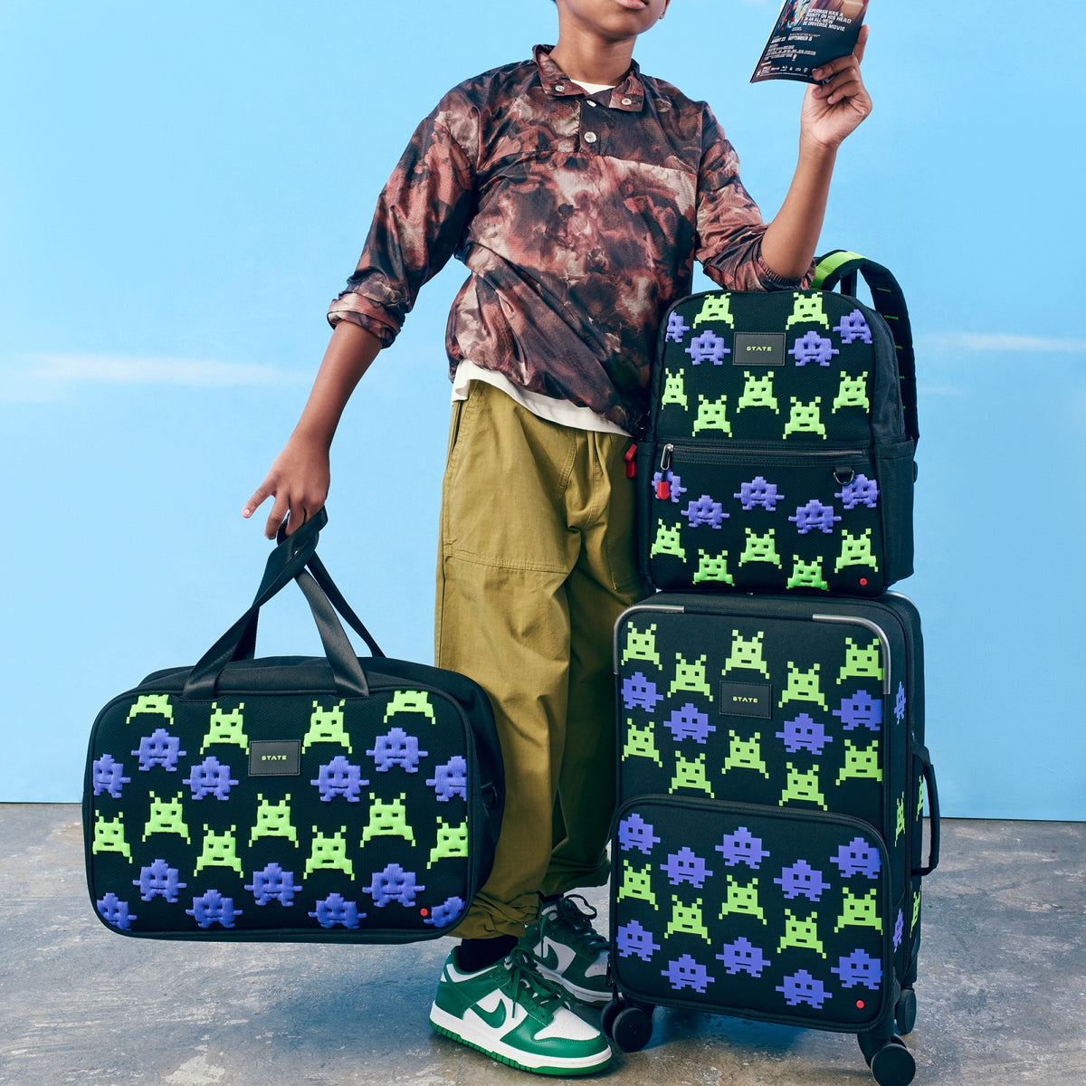Rockaway Duffle Intarsia Arcade