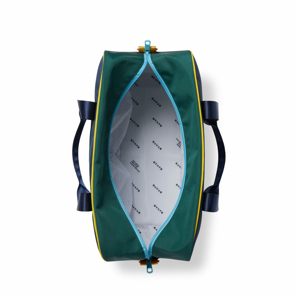 Rockaway Duffle Polyester Canvas Green/Navy