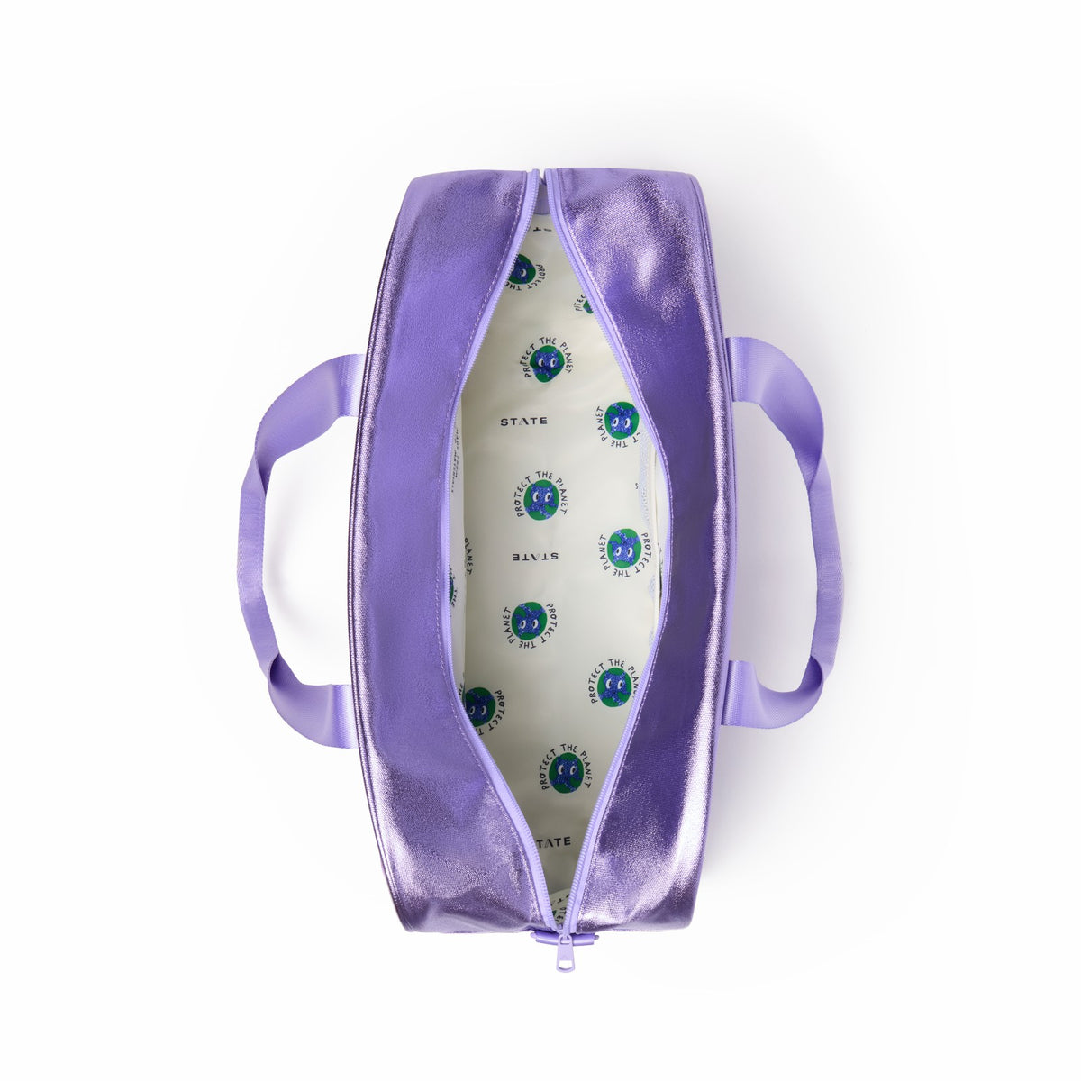 Rockaway Duffle Metallic 3D Hearts