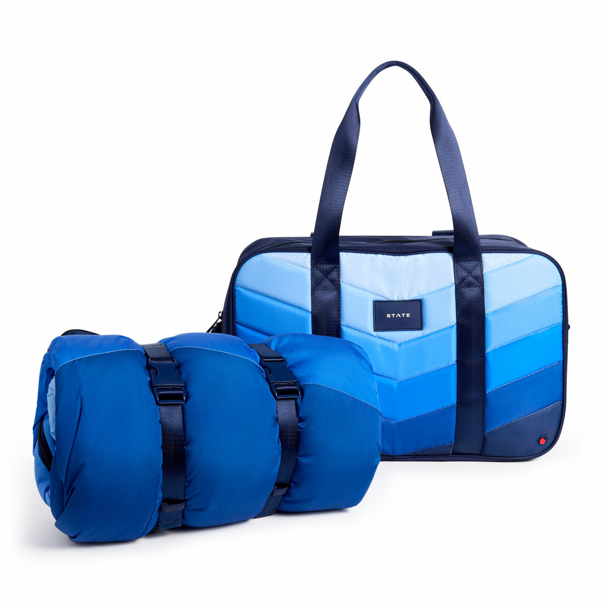 Redwood Sleeping Bag Blue Chevron