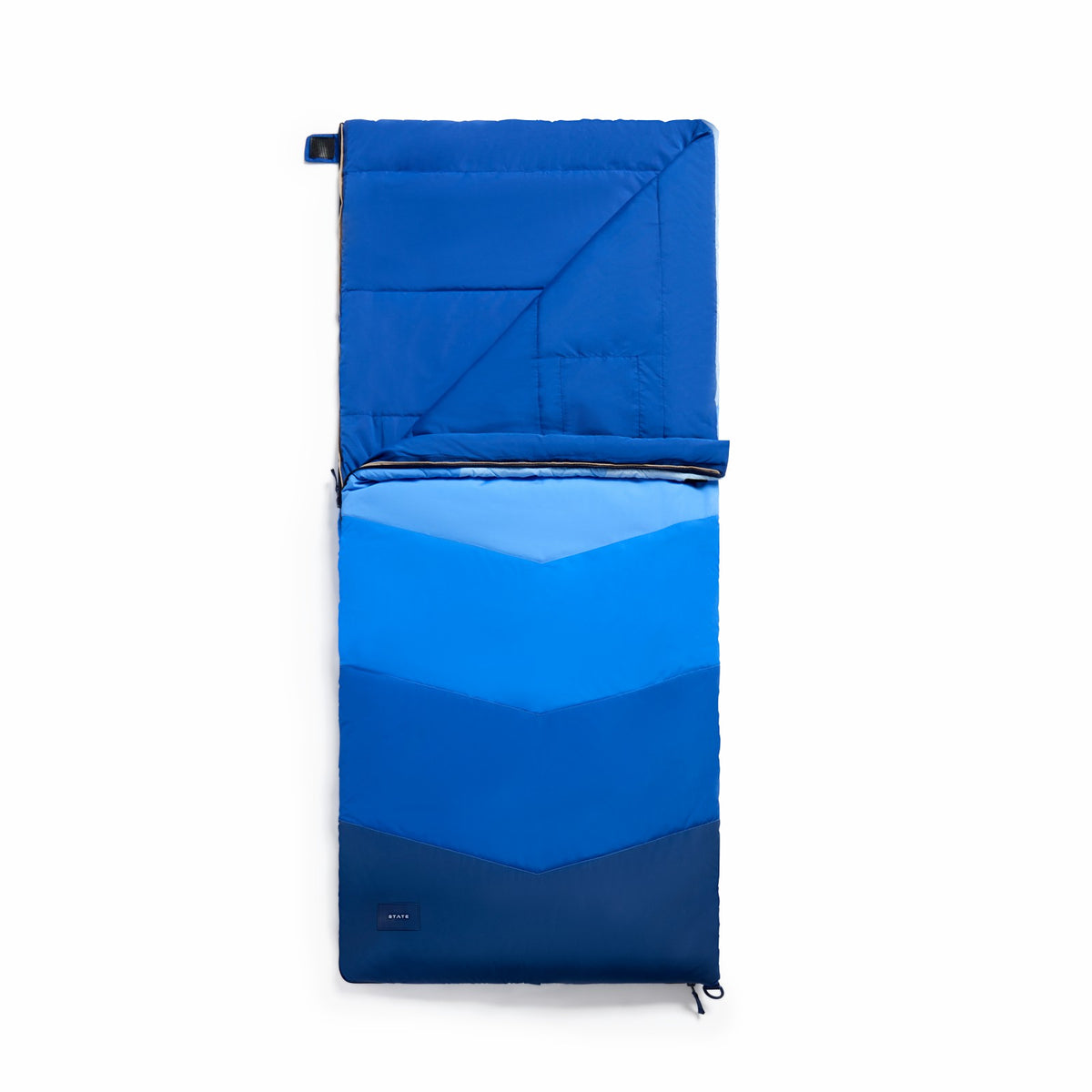 Redwood Sleeping Bag Blue Chevron