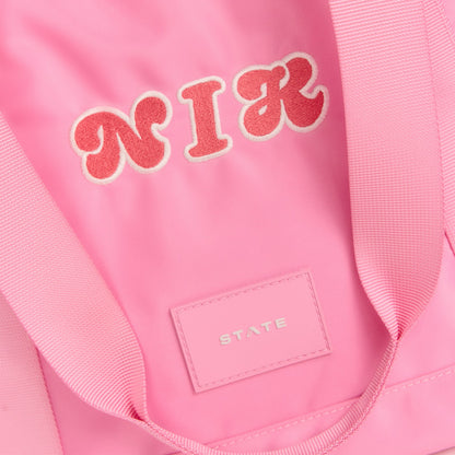 Graham Tote Nylon Pink