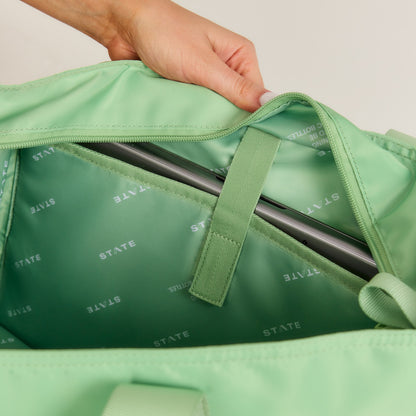 Graham Tote Nylon Green
