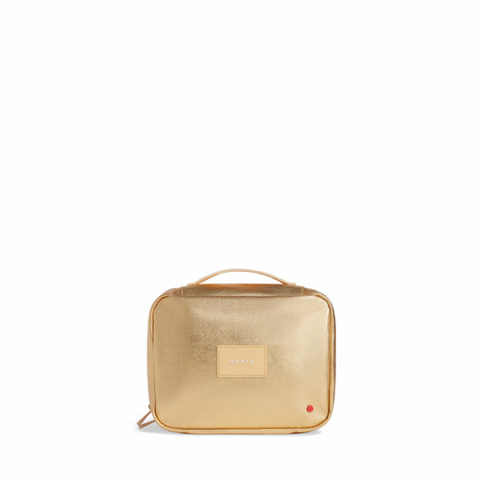 Bensen Toiletry Kit Metallic Gold