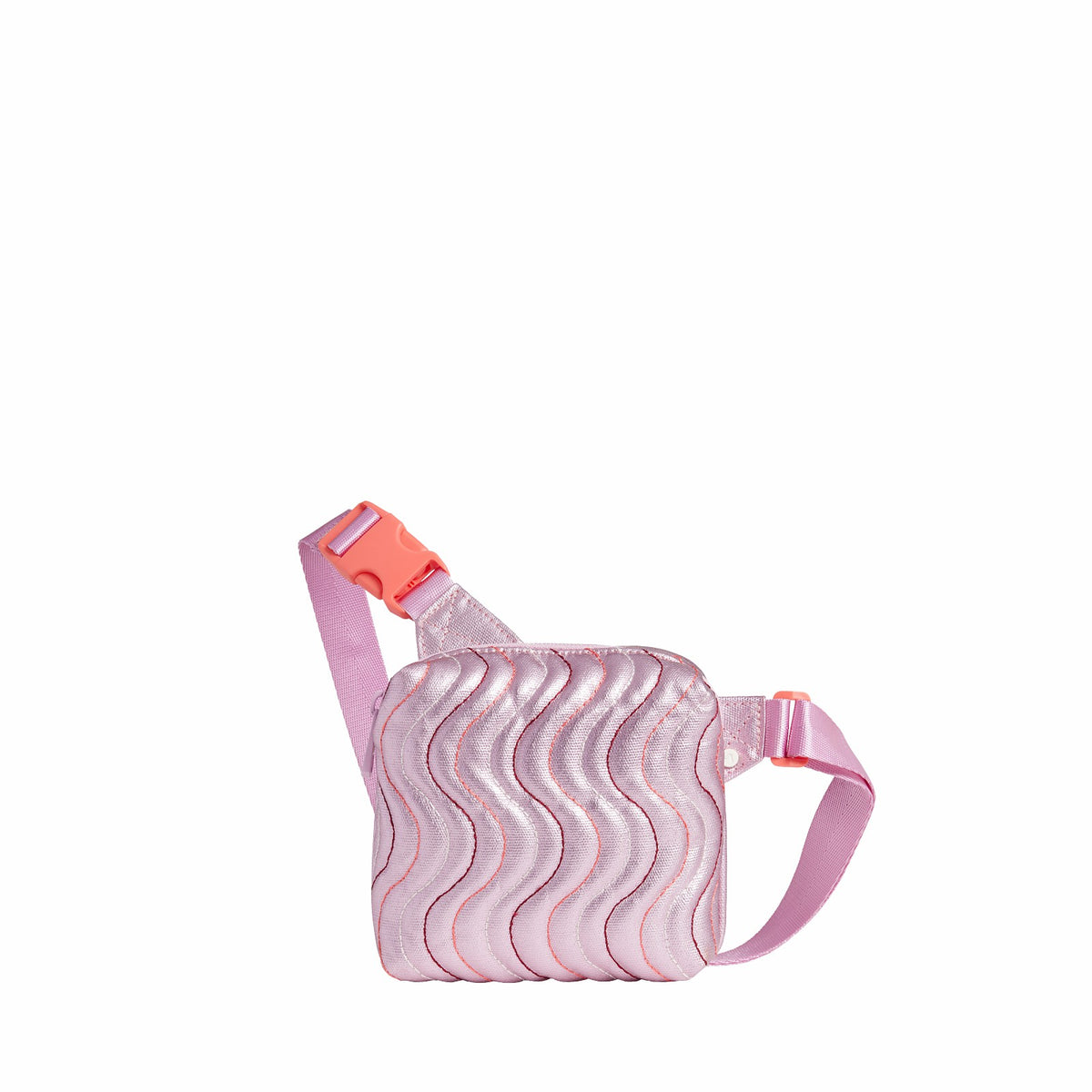 Sunny Fanny Pack Metallic Quilted Lilac