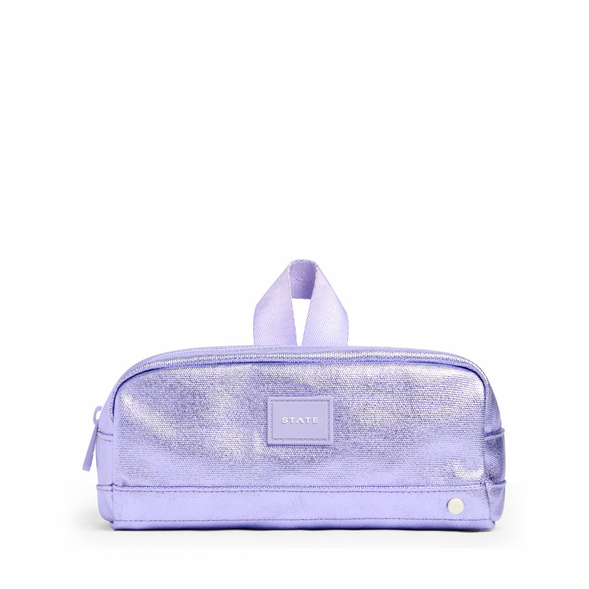 Clinton Pencil Case Metallic Lilac
