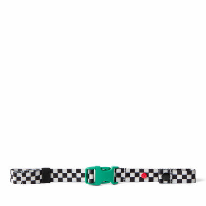 Detachable Chest Strap Checkerboard Green