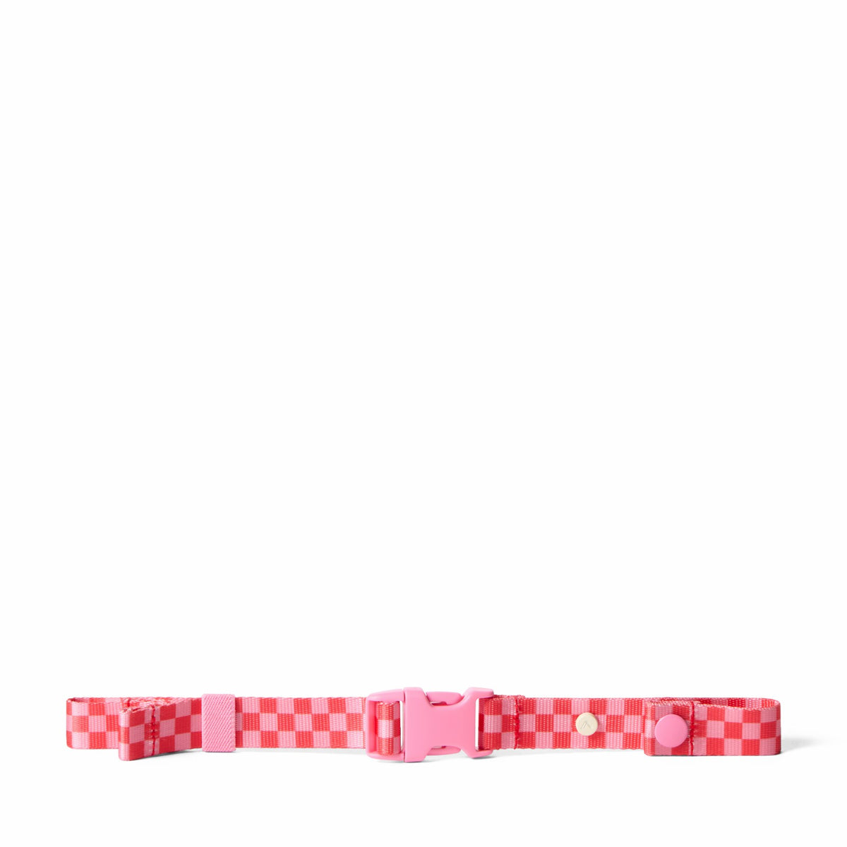 Detachable Chest Strap Strawberry Check