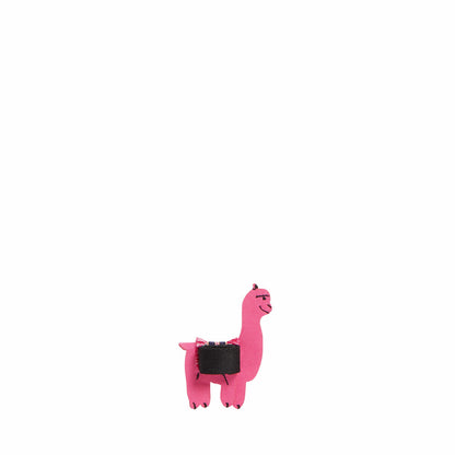 Alpaca Charm in Pink