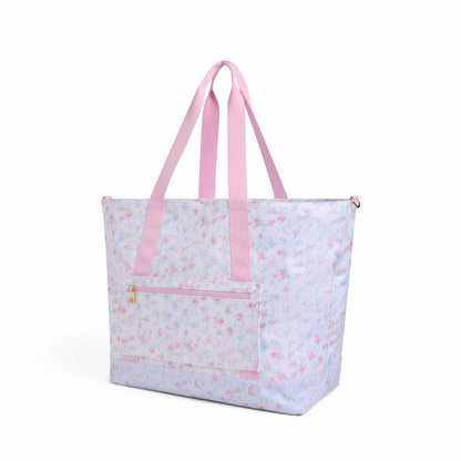 STATE x LoveShack Fancy Graham XL Tote Confetti Bloom / Wildflower Blue