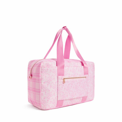 STATE x LoveShackFancy Wellington Weekender Nylon Pink Vanilla