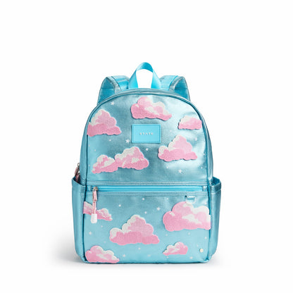 Kane Double Pocket Backpack Metallic Clouds