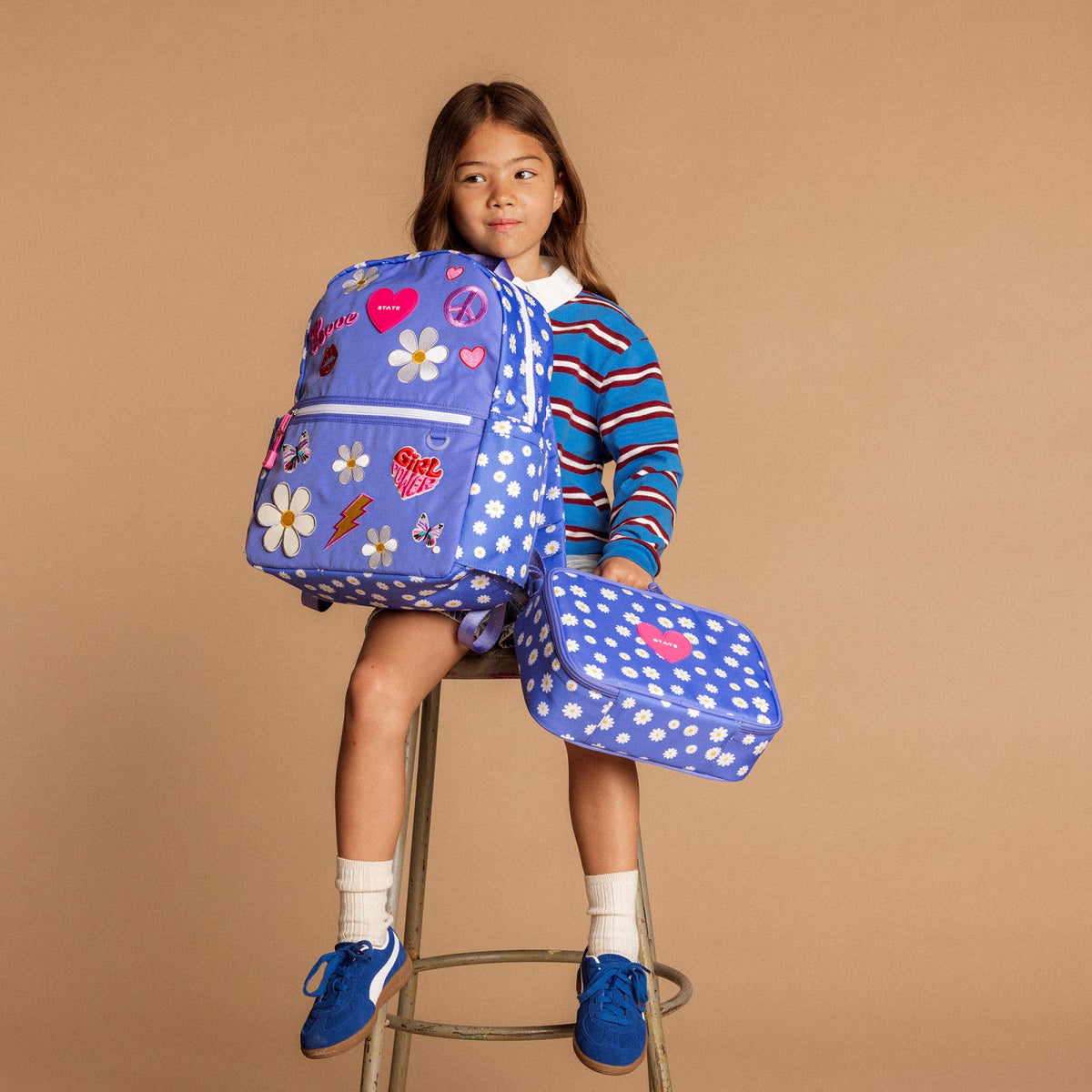 Kane Kids Travel Backpack Recycled Poly Canvas Girl Power