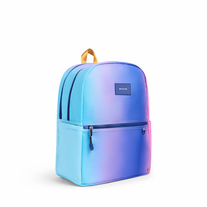 Kane Kids Double Pocket Recycled Polyester Canvas Blue Pink Gradient
