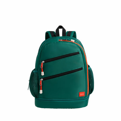 Lenox Tennis Backpack Nylon Evergreen