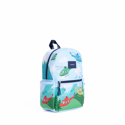 Kane Kids Mini Backpack Recycled Polycanvas Helicopters