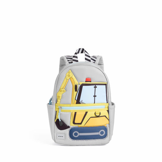 Kane Kids Mini Backpack Nylon Puffer Construction Truck