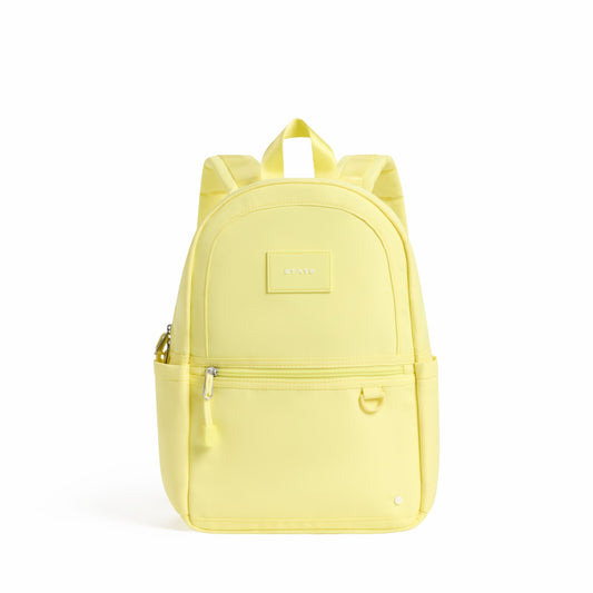 Kane Kids Mini Backpack Recycled Polycanvas Solid Butter Yellow