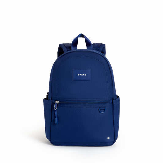Kane Kids Mini Backpack Recycled Polycanvas Solid Navy