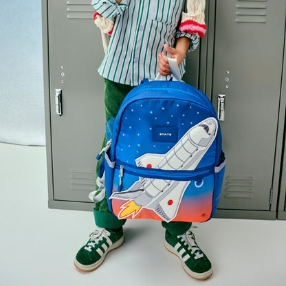 Kane Kids Backpack Nylon Puffer Spaceship